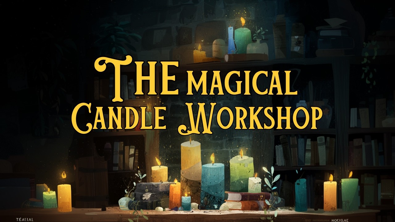 A Magical Story for Sleep ✨ The Magical Candle Workshop - A Peaceful Sleepy Story