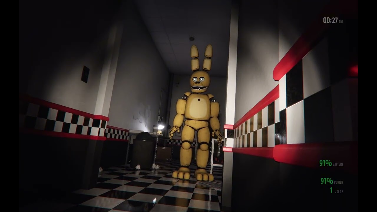 bu oyun ahlakımı yok etti..(those nigth at fredbears 2.bölüm)