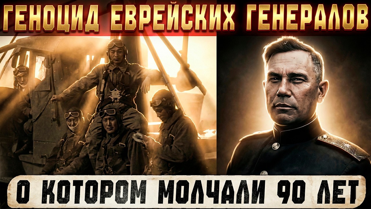 ГЕНОЦИД ЕВРЕЙСКИХ ГЕНЕРАЛОВ : Как Берия УНИЧТОЖАЛ тех, кто должен был СПАСТИ миллионы жизней?