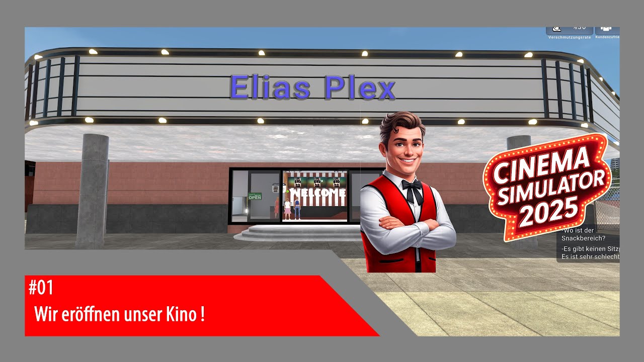 Cinema Simulator 2025 #01 Wir eröffnen unser Kino !
