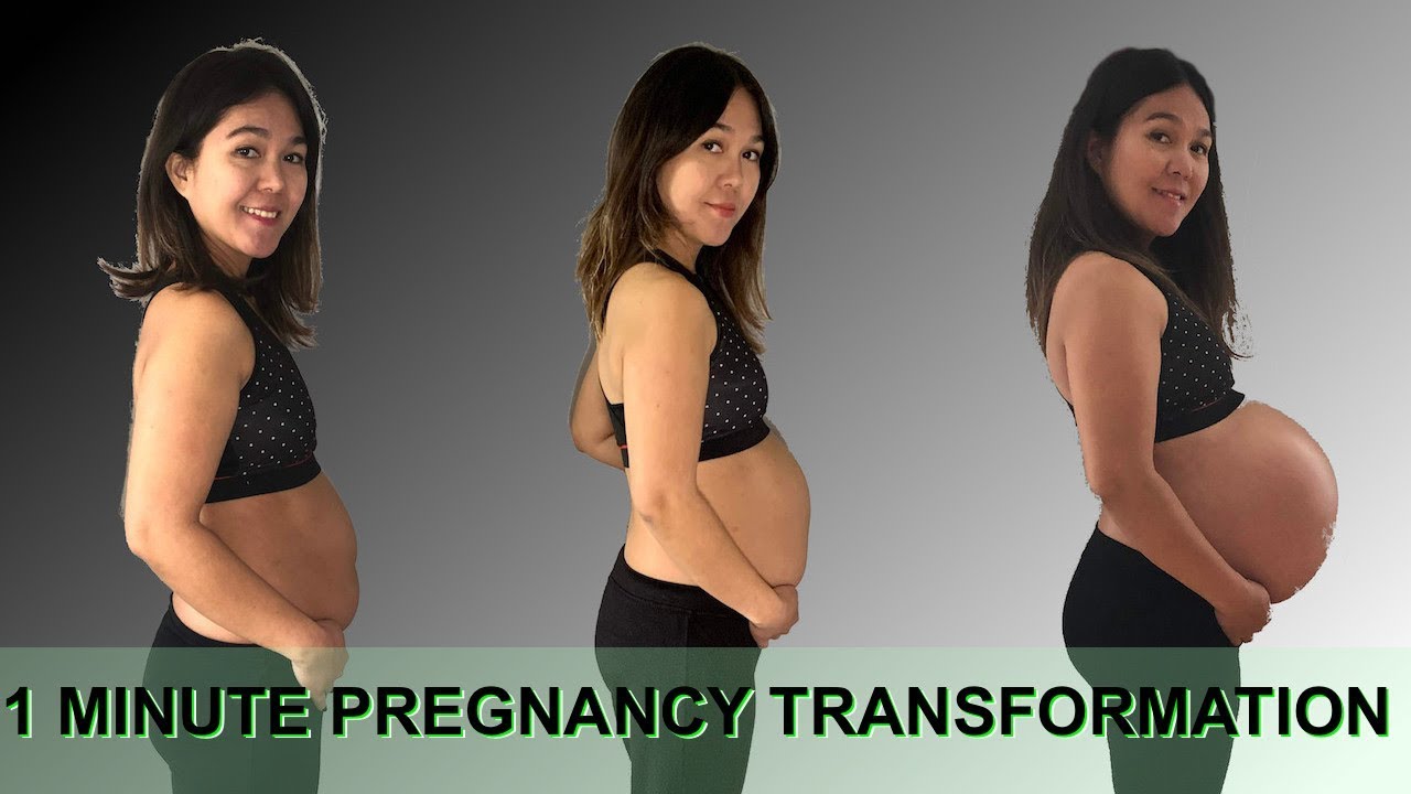 My Pregnancy Transformation ( MONTH BY MONTH)