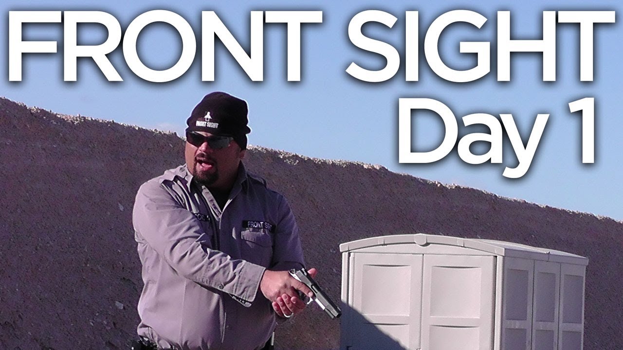 Front Sight 4-Day Handgun Training V-Log: Day 1