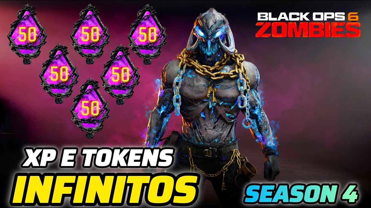 Zombies BO6 Método AFK Solo XP Infinito Tokens ilimitados #bo6 #bo6zombies #solo #season4 #cod