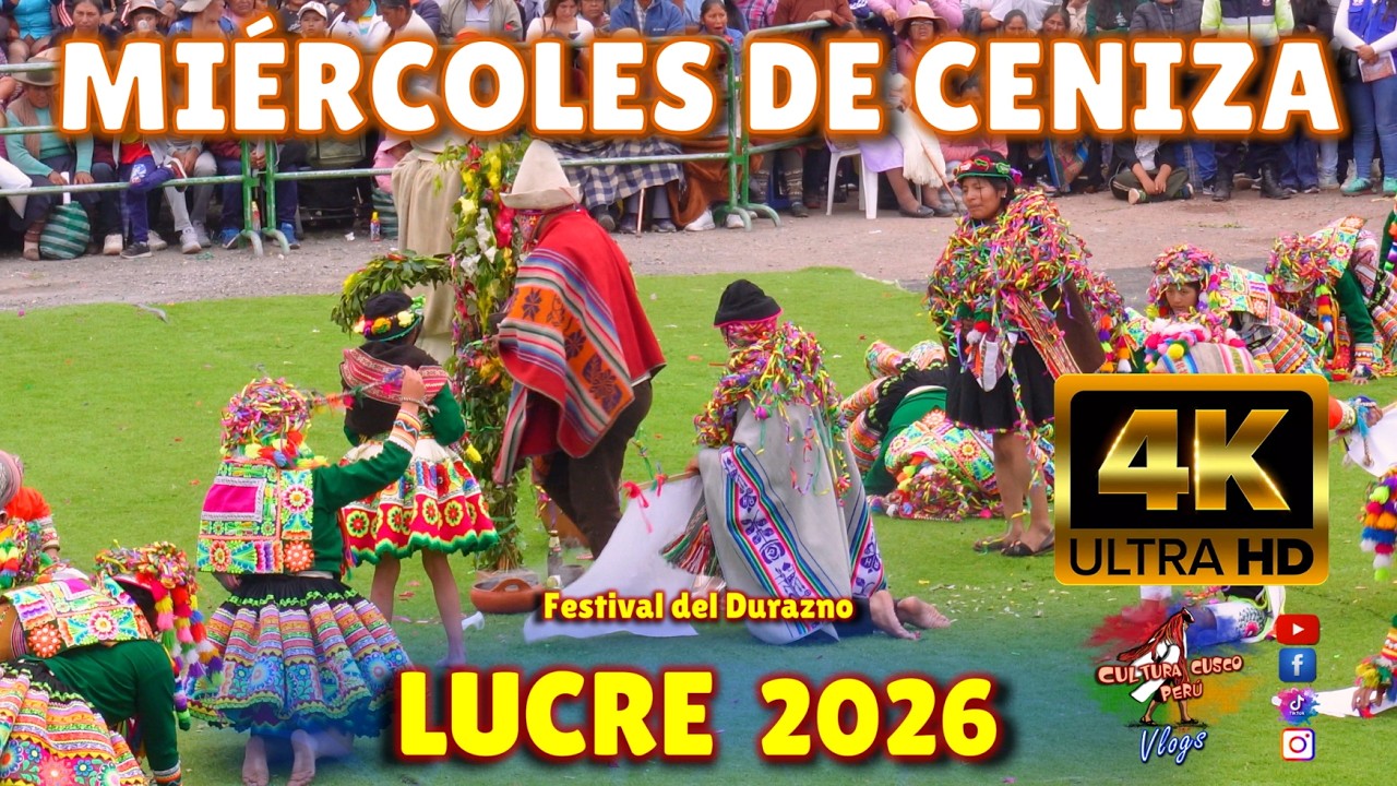 Danza MIERCOLES DE CENIZA segundo lugar LUCRE 2026