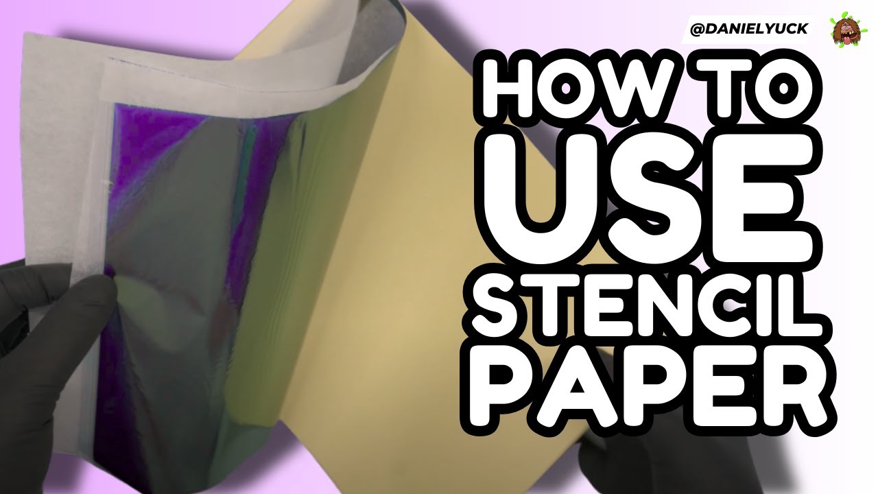 How To Use Stencil Paper?
