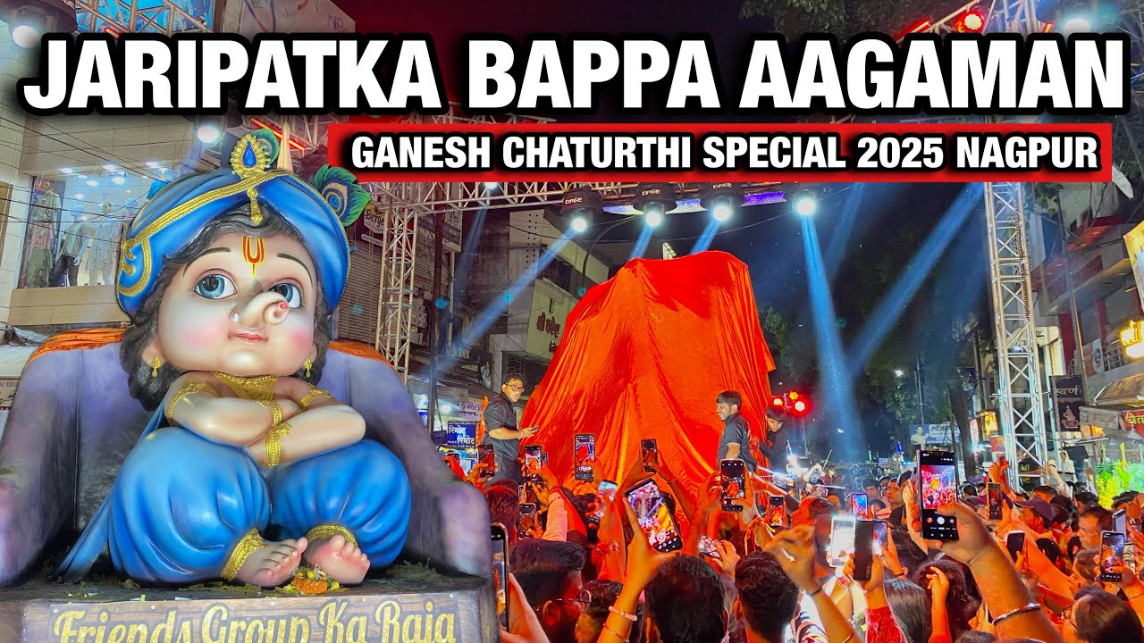 Most viral Bappa murti in Nagpur || Ganesh Chaturthi special 2025 Nagpur ||