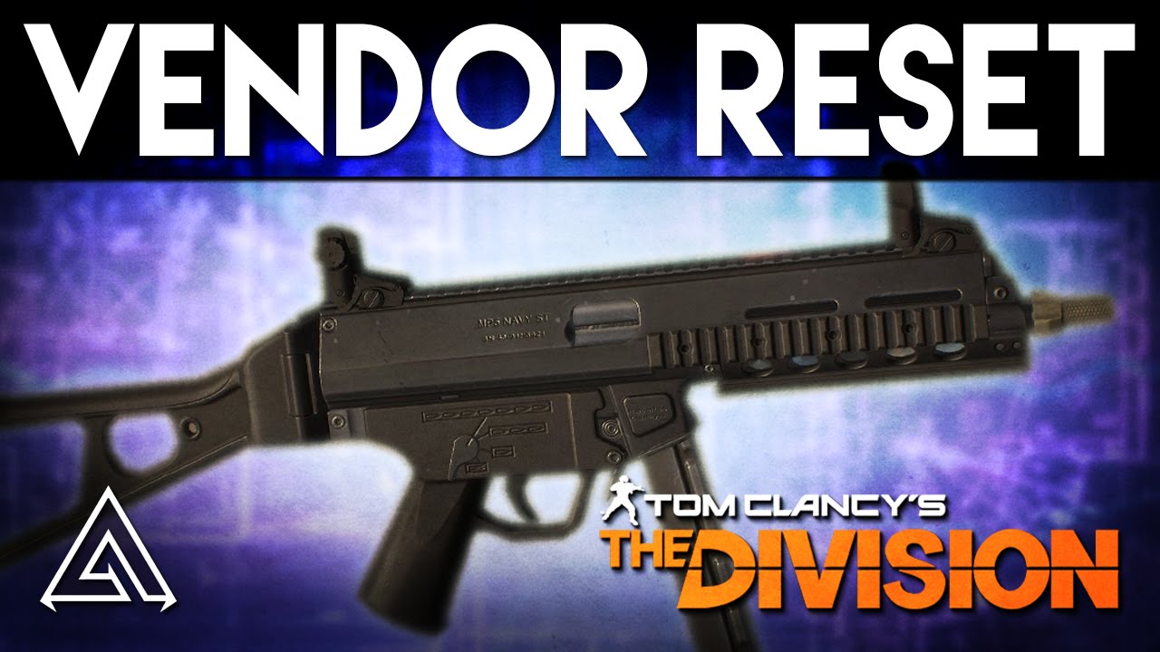The Division | Vendor Reset September 17th - MP5-ST, Blueprints & More!
