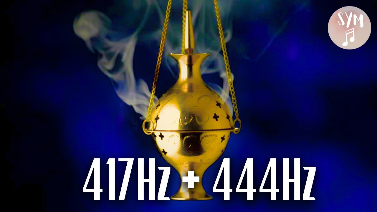 417 Гц + 444 Гц | очищает всю негативную энергию от тела и дома | Привлечь изобилие