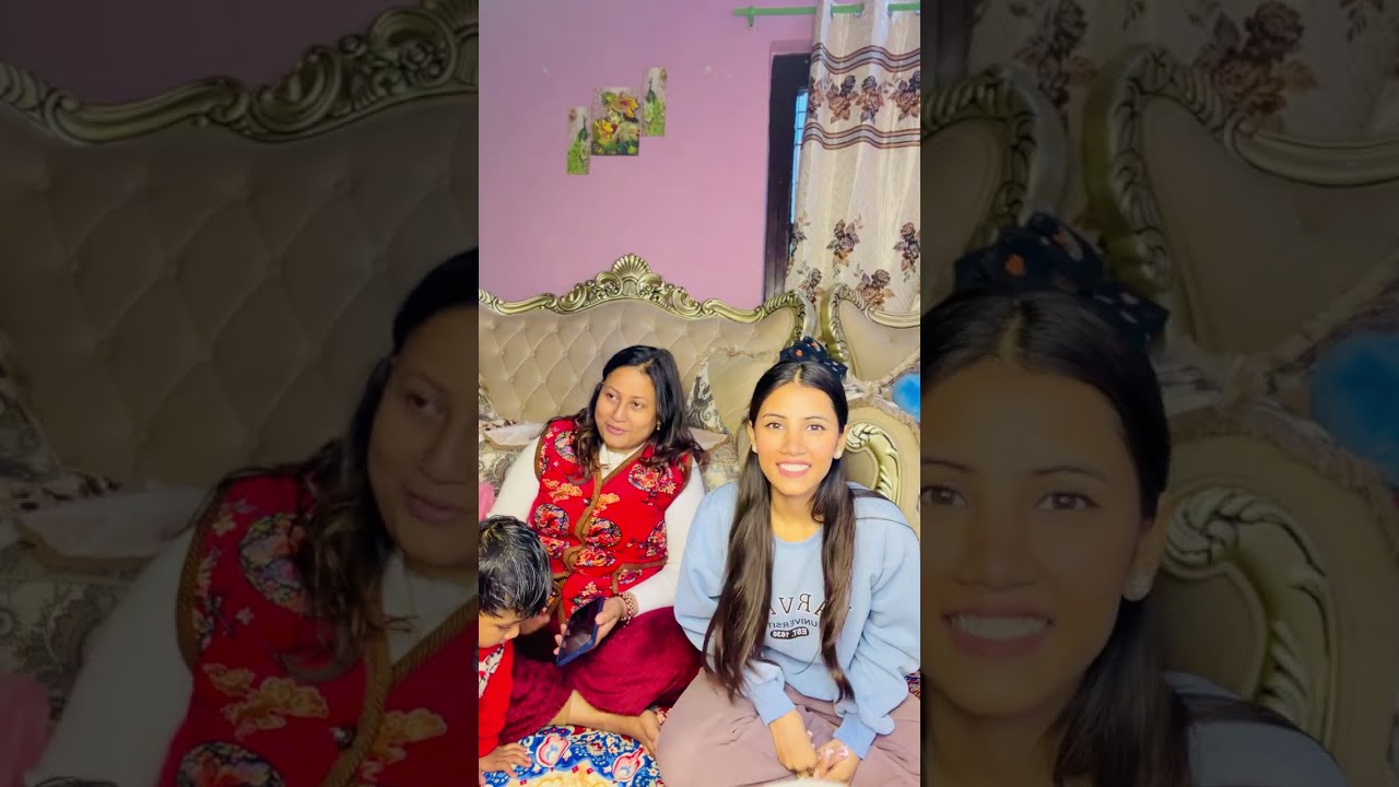 Color gift exchange game 🥰🥰with vanji  #nepali #tiktok #trending #funny #goviral @MayaBasnet11 