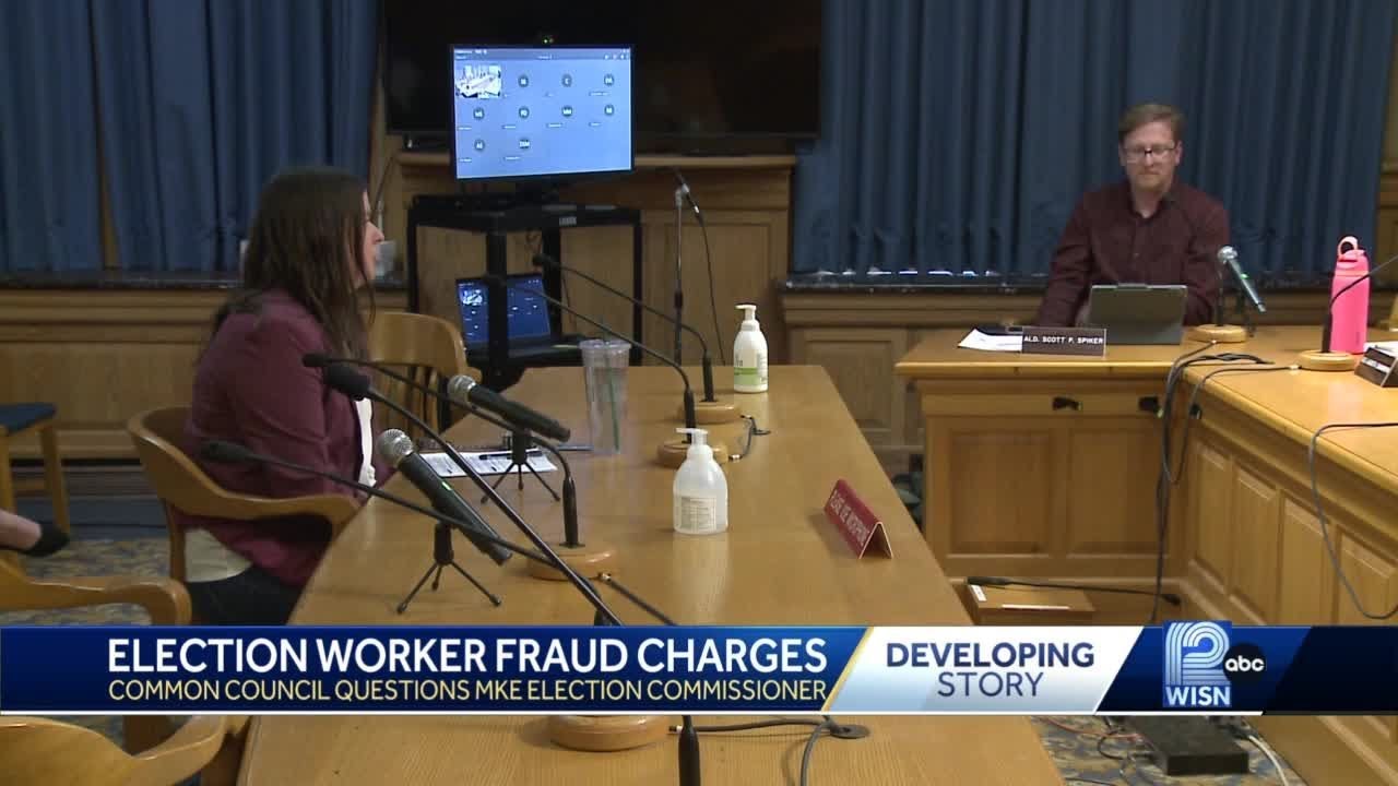 Milwaukee council members question election chief after city employee charged with election fraud
