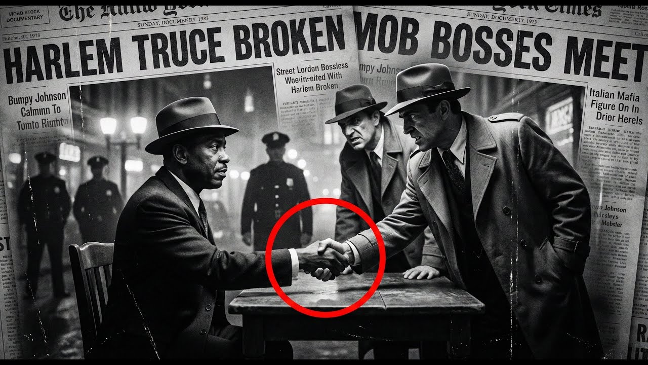 1940: Bumpy Johnson vs. The Mafia – The Deal That Turned Harlem Into a Warzone