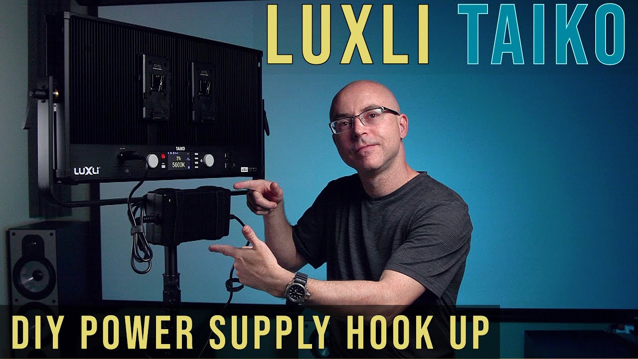 LUXLI TAIKO DIY Mount Power Supply Hook Up