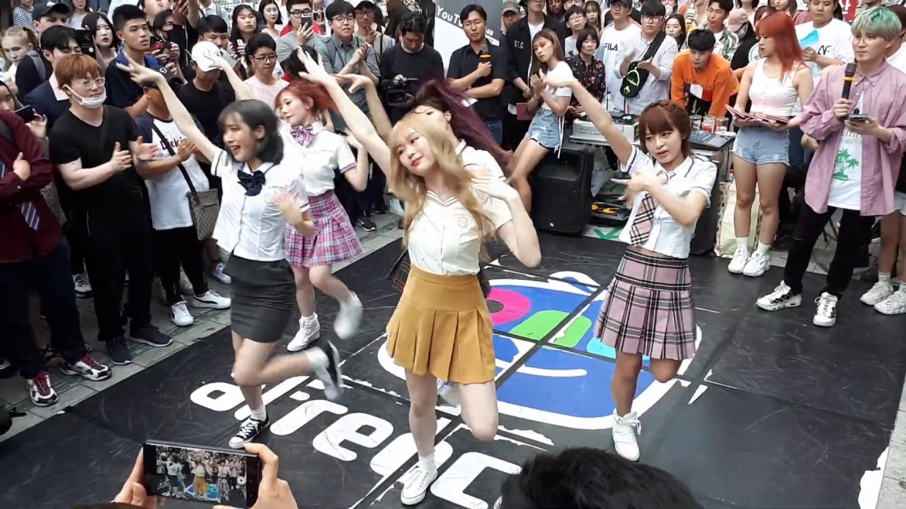 AF SHOW🤩. JAPANESE KPOP GROUP 'HONEY POPCORN' PROMOTING NEW ALBUM.