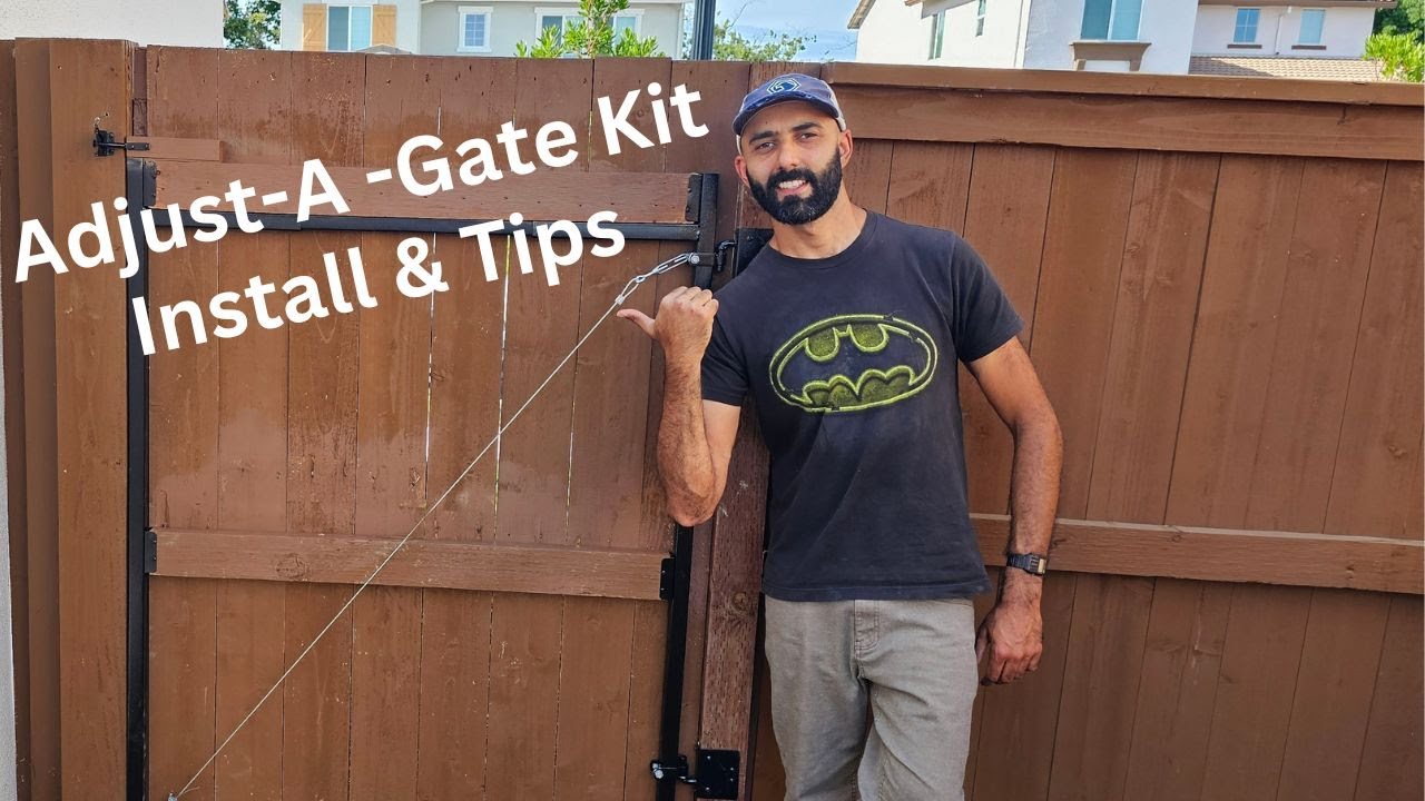 Сделайте своими руками ворота или калитку с помощью набора Adjust-A-Gate!
