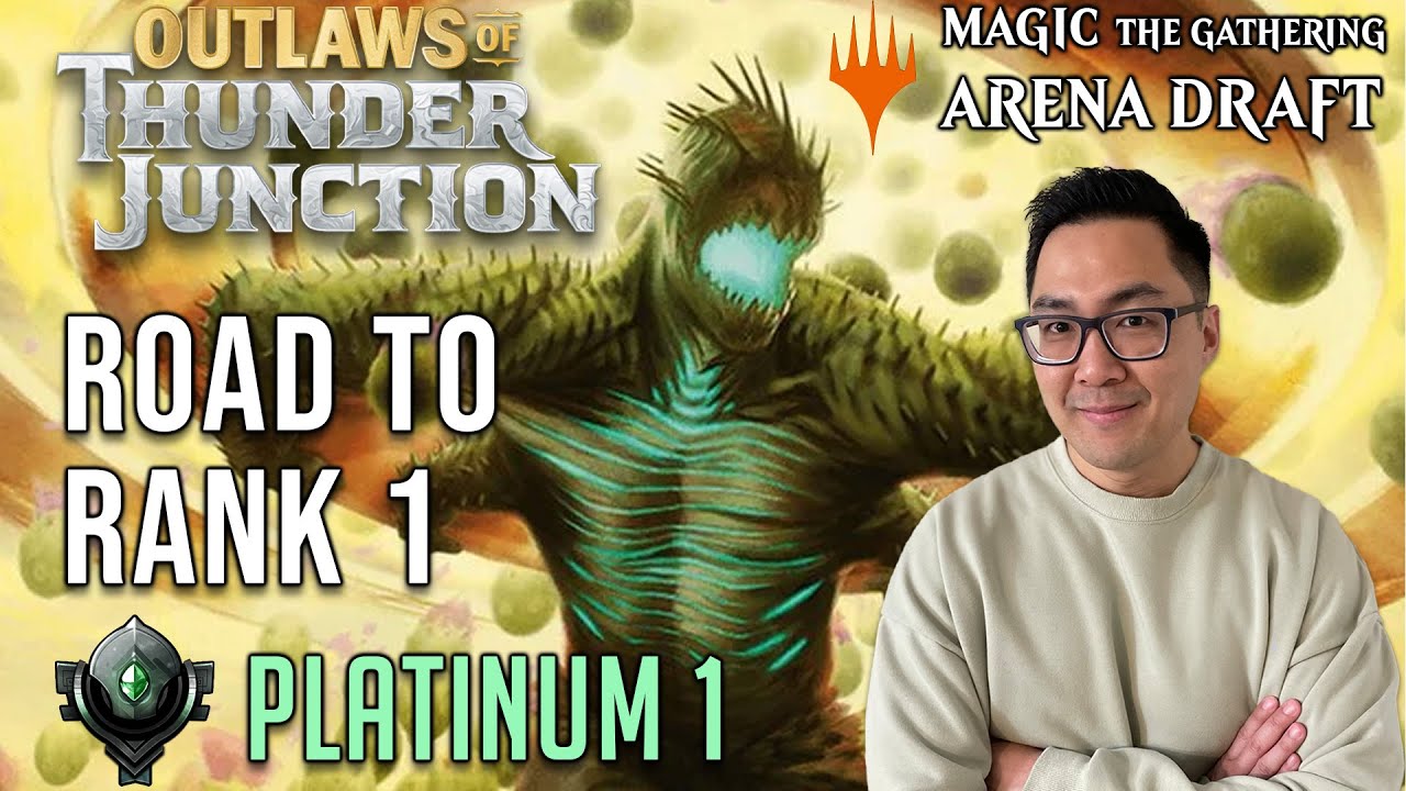 Farming Wins With A Bonkers Self-Mill Deck! | Plat 1 | Road To Rank 1 | OTJ Draft | MTG Arena