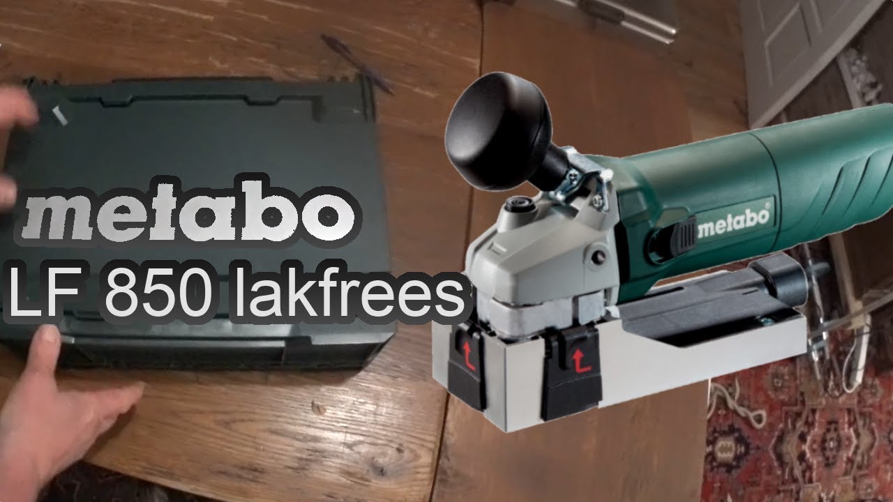 metabo lf 850 lakfrees unboxing