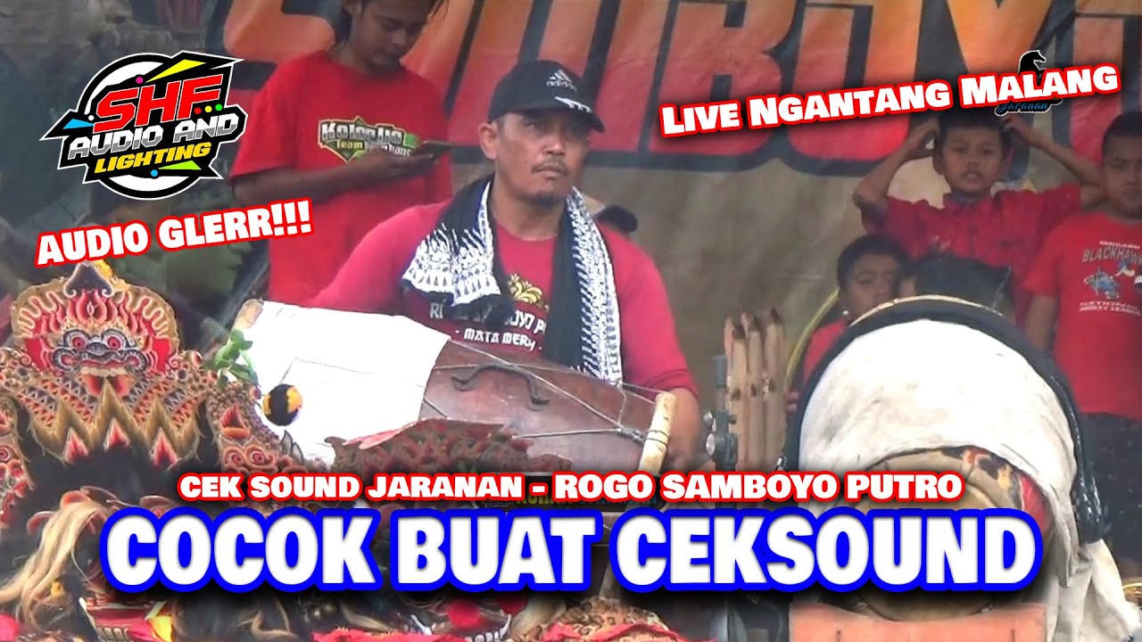 SHAFIRA AUDIO | Cek Sound Kang Ciput ROGO SAMBOYO PUTRO Live Ngantang Malang 2023
