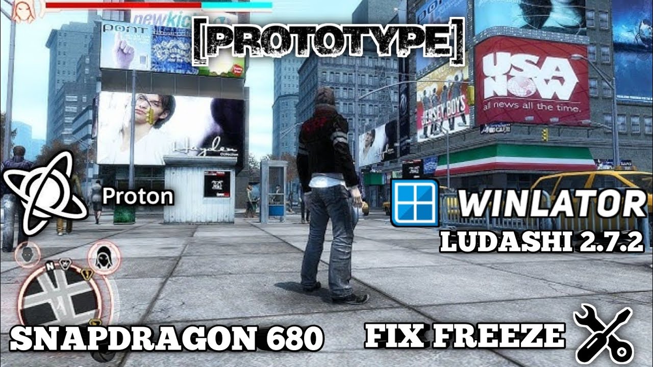 WINLATOR Ludashi 2.7.2/GAMEPLAY PROTOTYPE  ON (PC) SNAPDRAGON 680/4GB RAM 