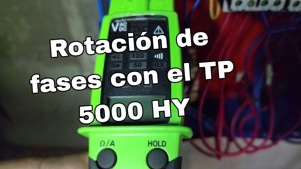 Rotación de fases con KPS TP 5000HY