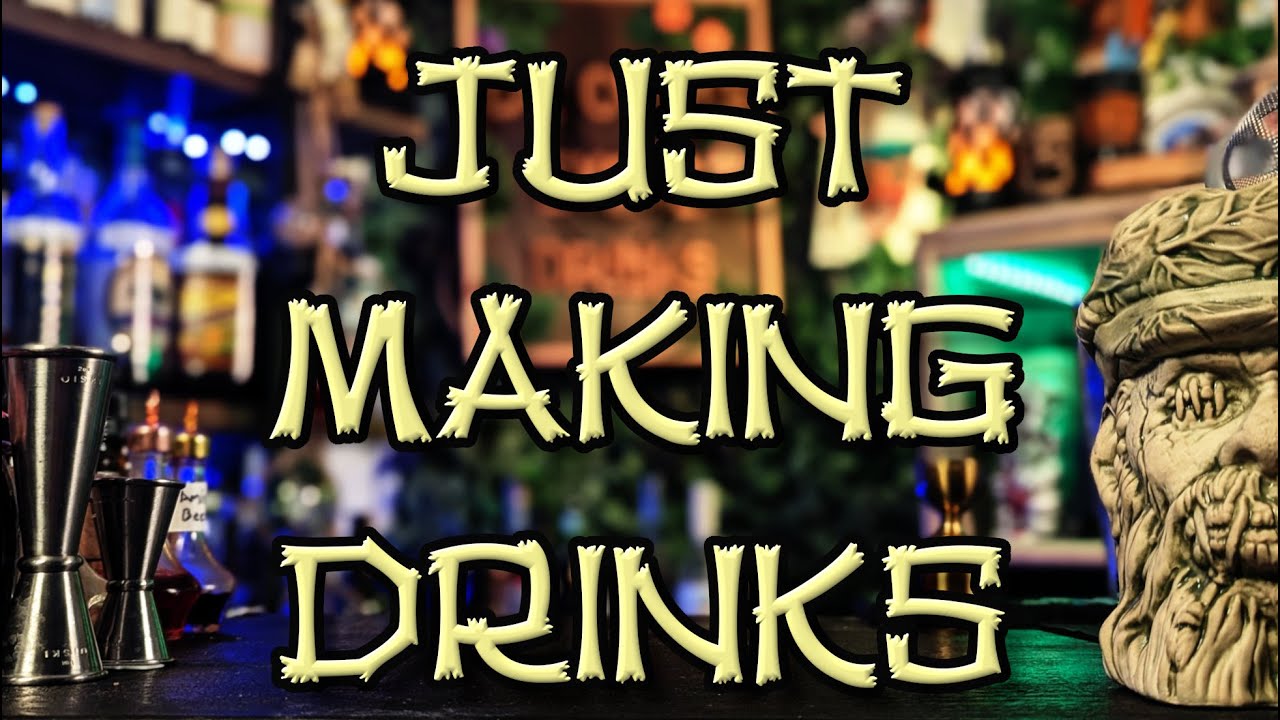 🔴 Live! We're Just Making Drinks. Come Hang Out!