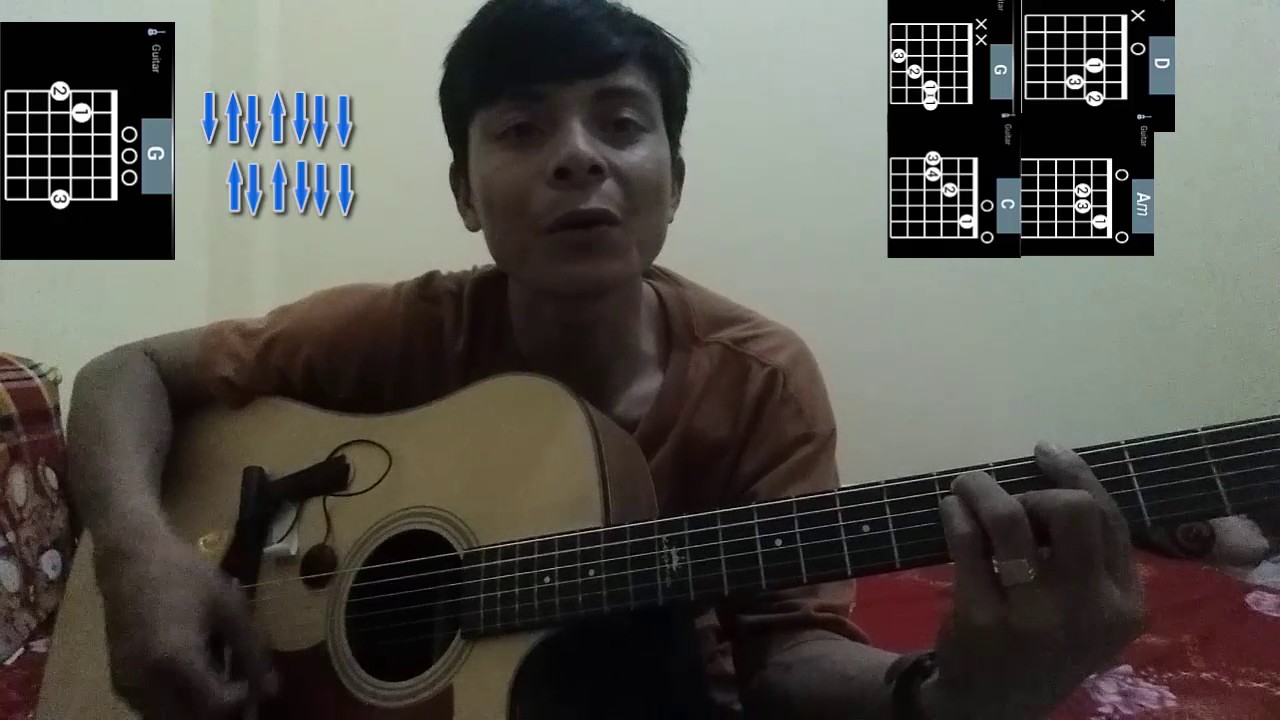 learn guitar speak khmer- Chongvak Rorm vong, រៀនហ្គីតា - ចង្វាក់រាំវង