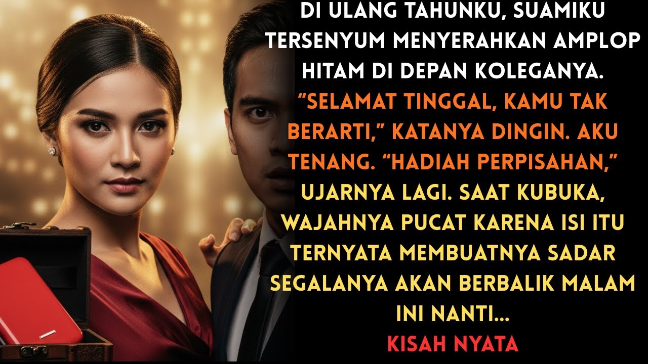 Ulang Tahunku Diberi Surat Cerai di Depan Rekan Bisnis, Tapi Balasanku Bikin Suami Hancur Seketika
