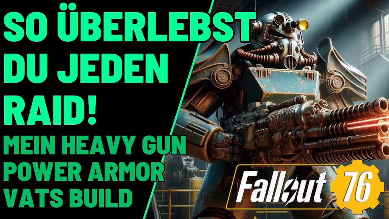 ☢️Mit Power und massig Resistenz in den Raid! FALLOUT 76☢️ #fallout76