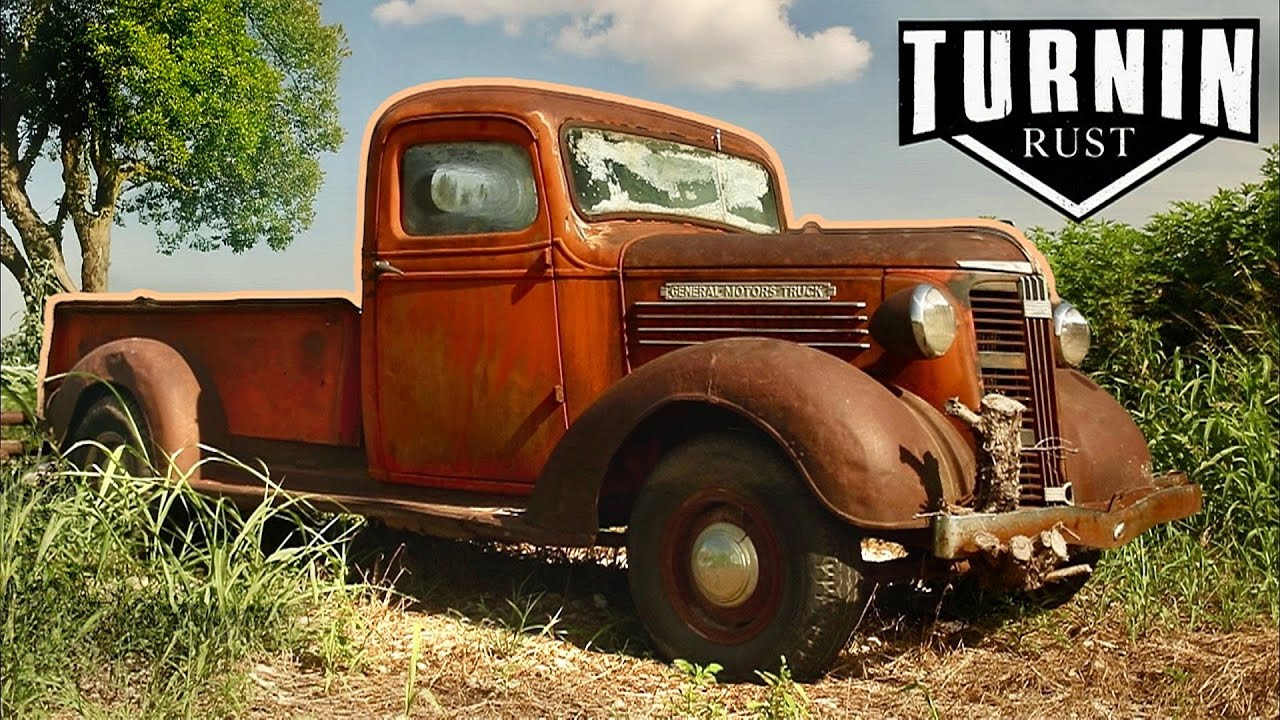 Странно удовлетворяющее: спасение и ремонт грузовика GMC T14B 1937 года | Turnin Rust