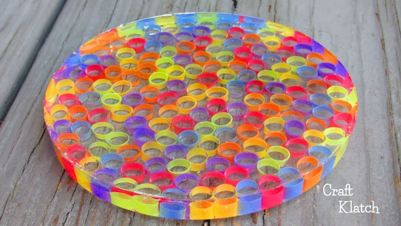 Resin Straw Coaster DIY | Craft Klatch | Another Coaster Friday