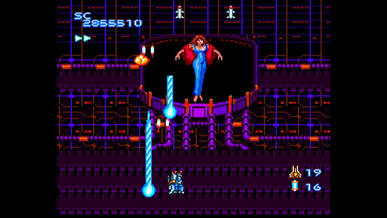 Blazing Lazers - Pc-Engine - Last Boss and Ending