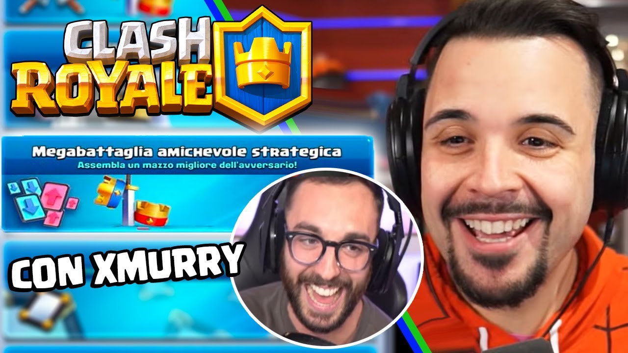 Mega Strategica con @xMurryPwNz  , le GRANDI Parole! - CLASH ROYALE