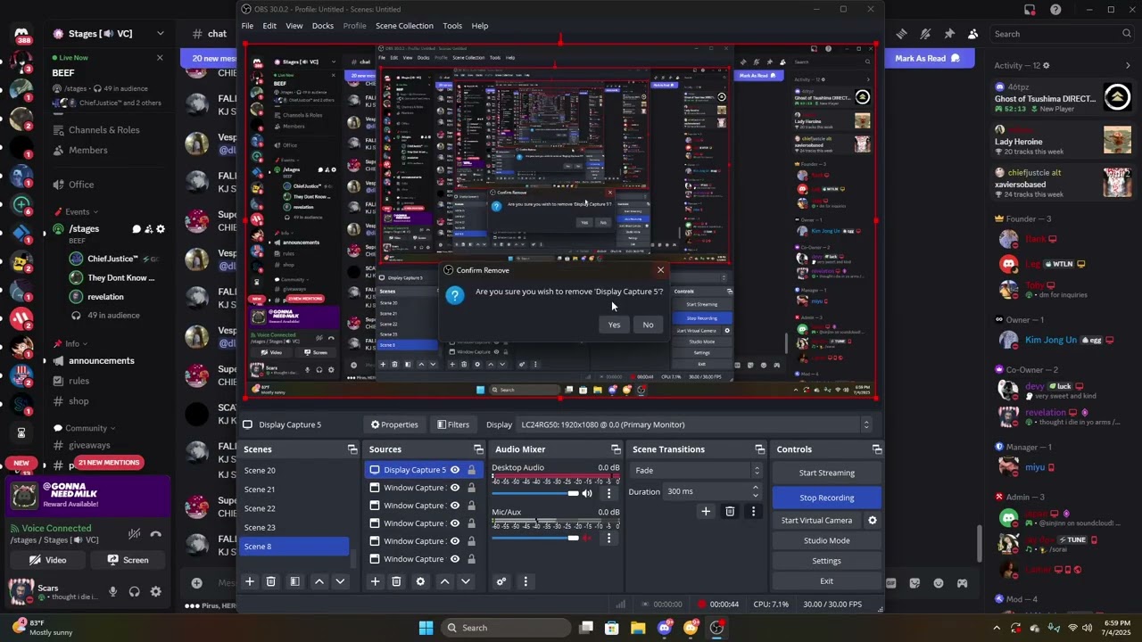 ChiefJustice Vs KJ 2025 (Discord Packing) /stages
