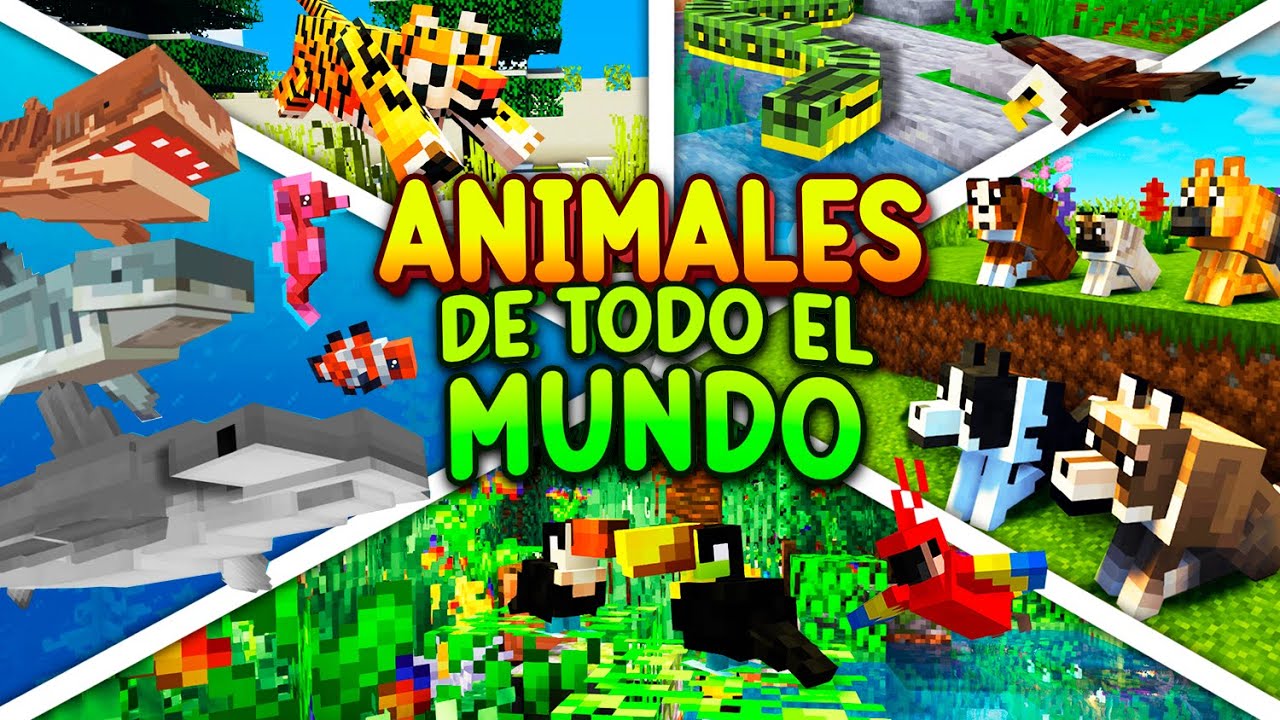 Construí ZOOLÓGICOS con ANIMALES de TODO el MUNDO en MINECRAFT 🐯🌎 PELÍCULA COMPLETA
