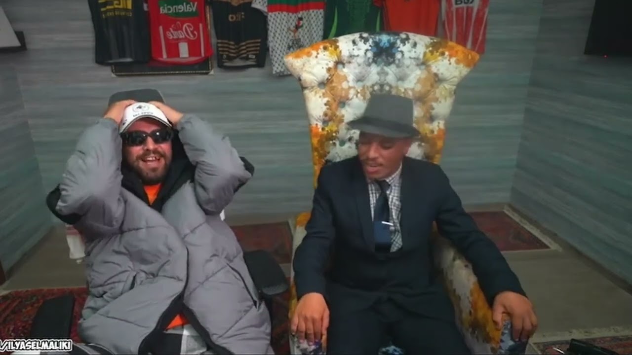 Ilyas el malki  الياس المالكي مع عبد الحق ديجي 😂