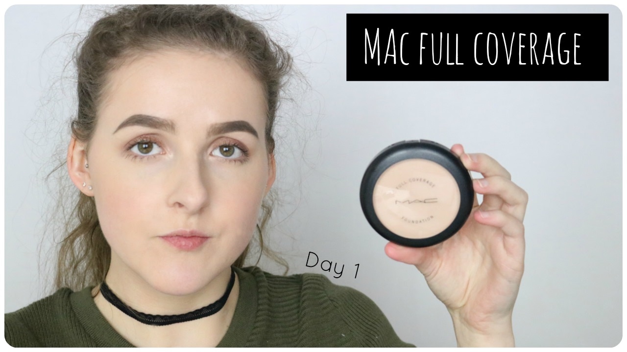 DAY 1 MAC FULL COVERAGE FOUNDATION REVIEW | 10 Days of Foundation