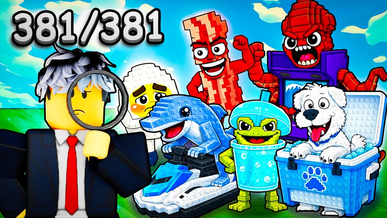 ✨ УСПЕЙ! НАЙДИ ВСЕХ 9 НОВЫХ БРЕЙНРОТОВ В Find The Brainrot | Роблокс