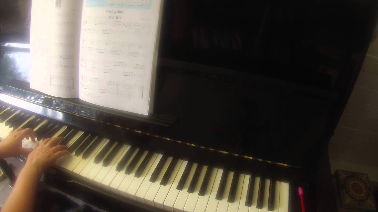 Setting Sun by Keveren Hal Leonard Student Piano Library Piano Lessons book 3