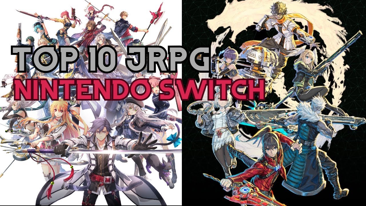 Los 10 MEJORES JRPG de Nintendo Switch!! Joyas Imprescindibles