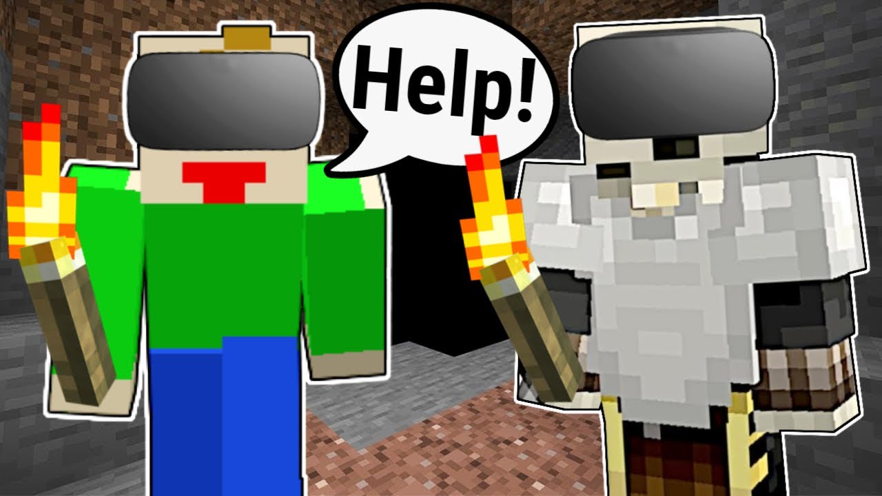 Застрял в САМОЙ ГЛУБОКОЙ ПЕЩЕРЕ в Minecraft VR!