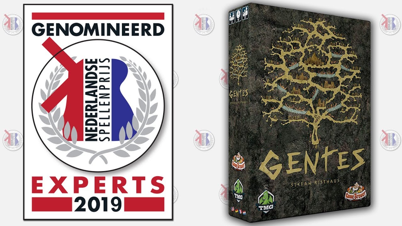 Nederlandse Spellenprijs Nominatie 2019: Gentes
