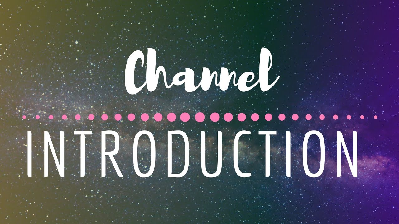 Channel Introduction&nbsp;|| Little Cosmic Crow
