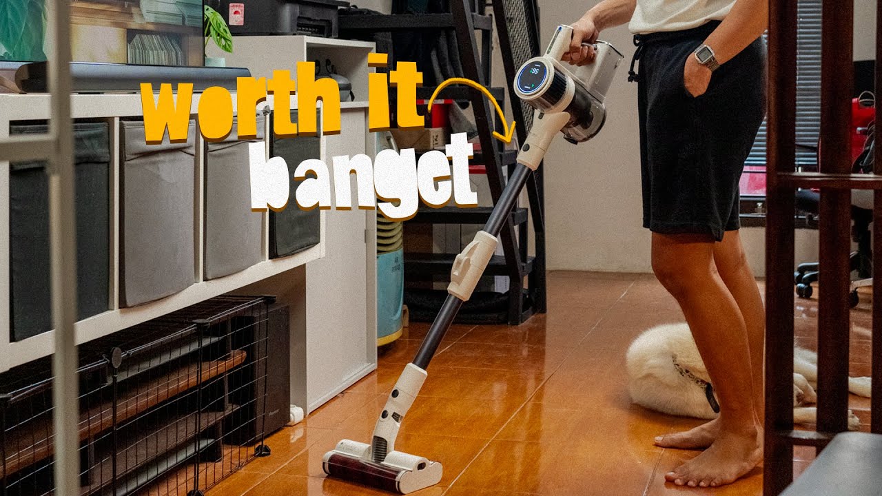 Vacuum Cleaner Terbaik ‼ Fitur Lengkap Cuma 1 Juta-an ?  Kanso Living Vacuum TXG1 Cordless Ergonomic