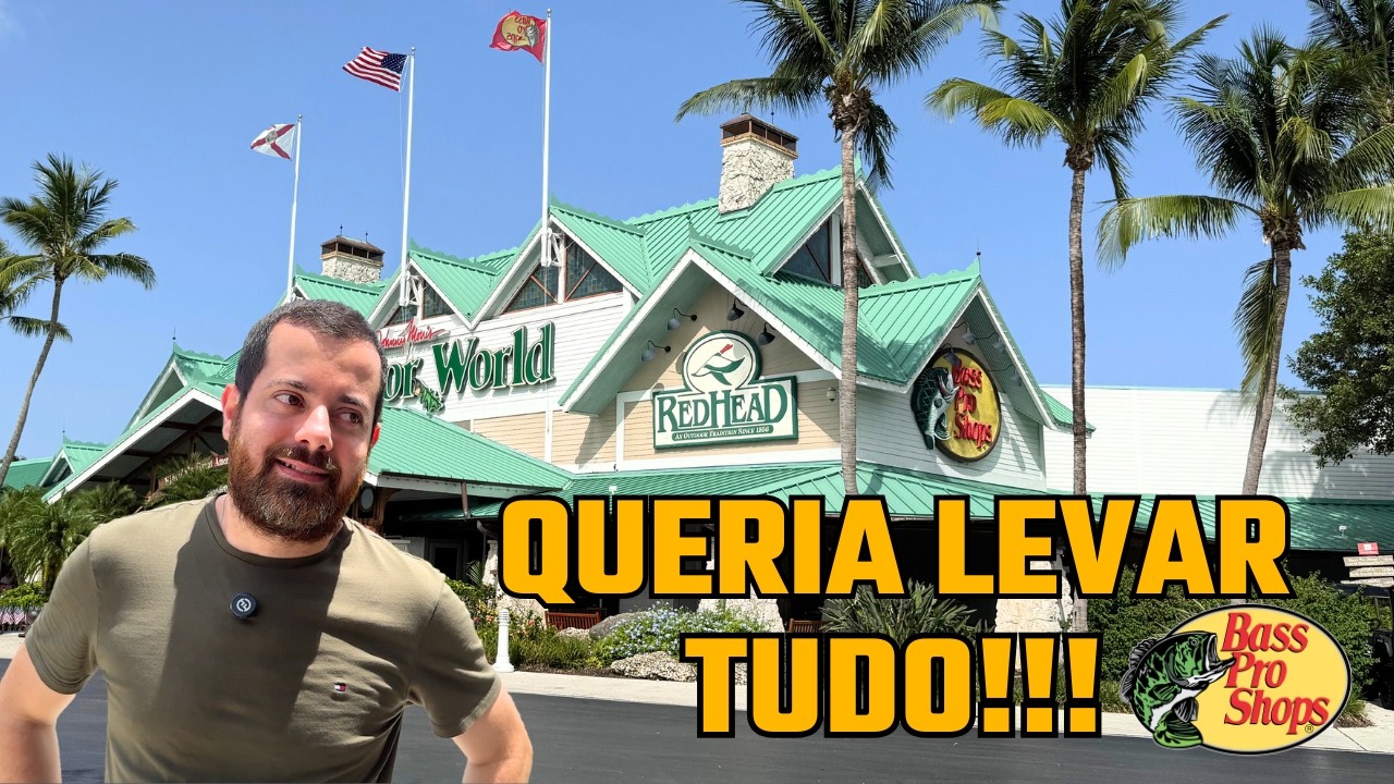BASS PRO: TOUR COMPLETO NA MAIOR LOJA DE PESCA E AVENTURA DA FLÓRIDA!
