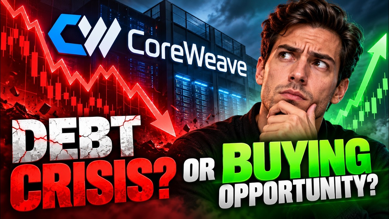 CoreWeave (CRWV) Stock Crashes: AI Debt Crisis or Buying Opportunity?