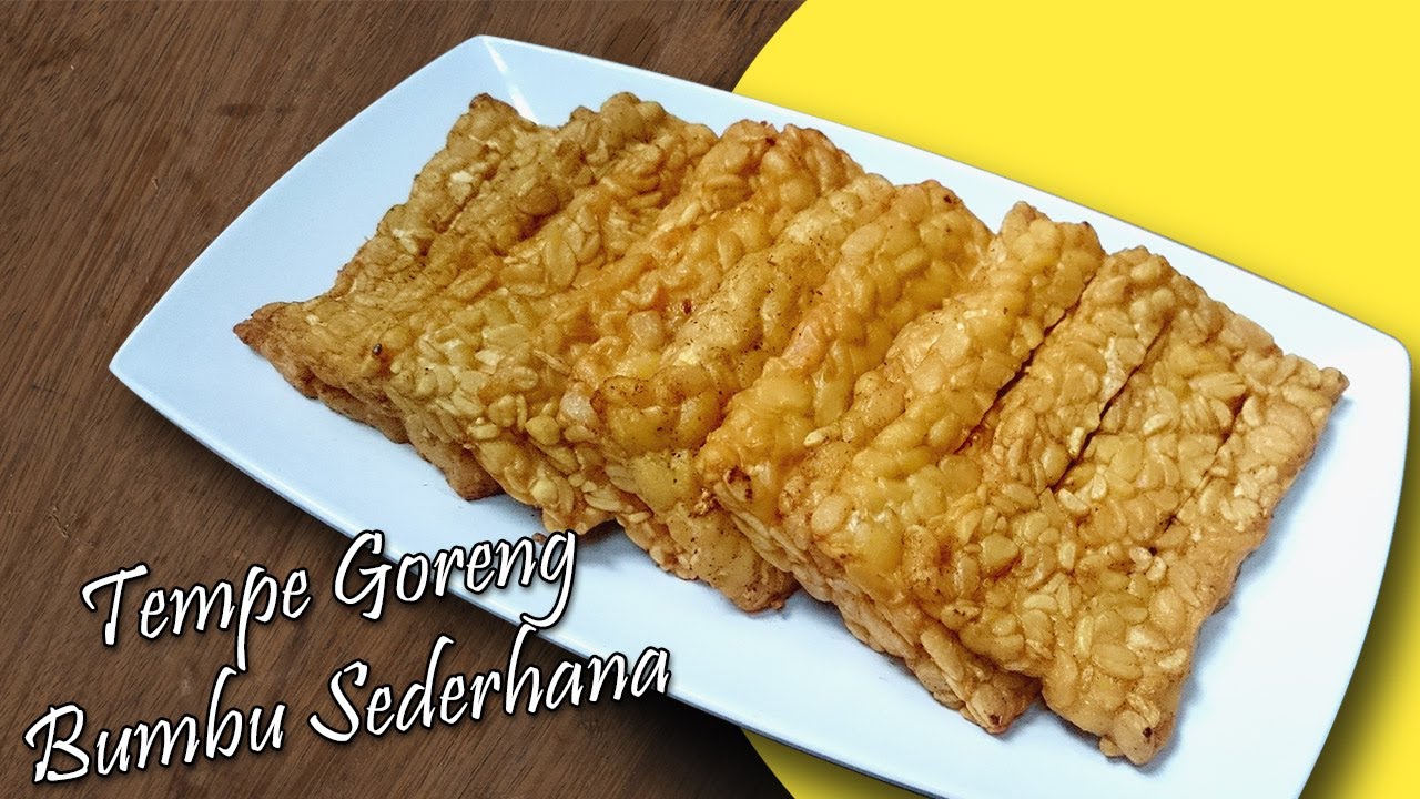 Resep Tempe Goreng Biasa yang Enak tanpa Tepung