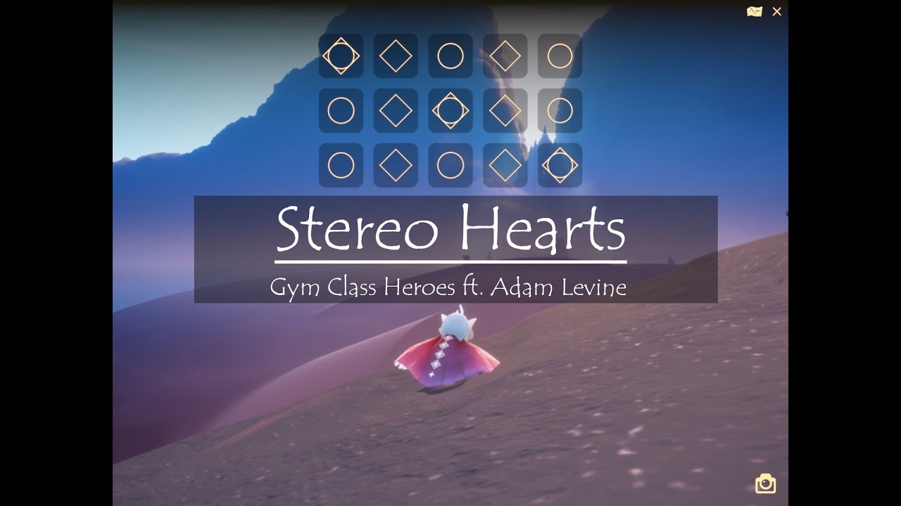 Sky: Children of the Light~ Stereo Hearts by Gym Class Heroes ft. Adam Levine cover G