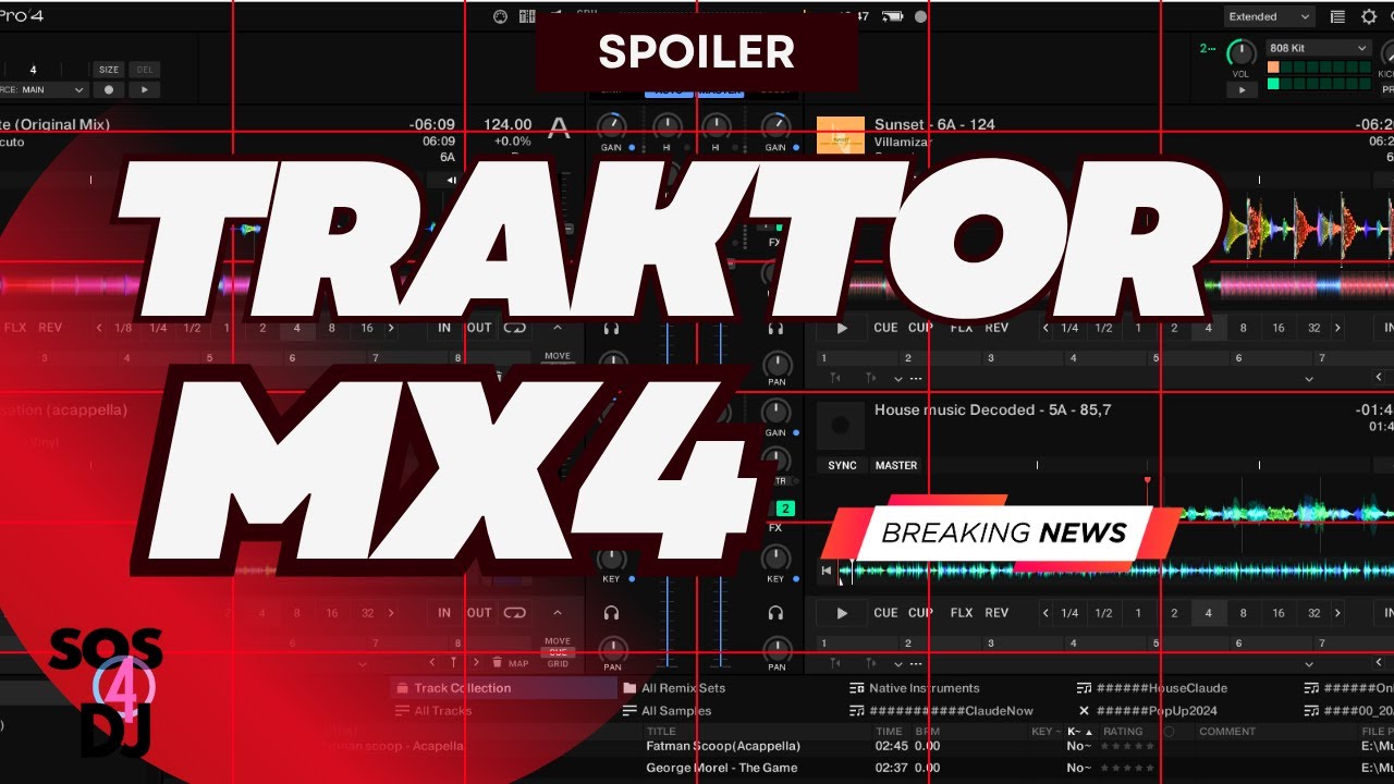 Traktor MX4 Spoiler e voci sul nuovo 4 canali