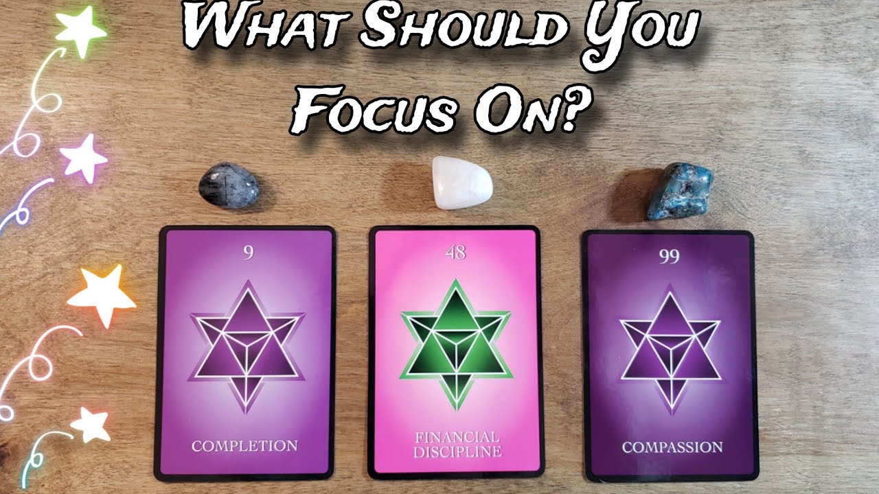 🔮🌟 What Should You Focus On? 🔮🌟🌈 Pick A Card Reading