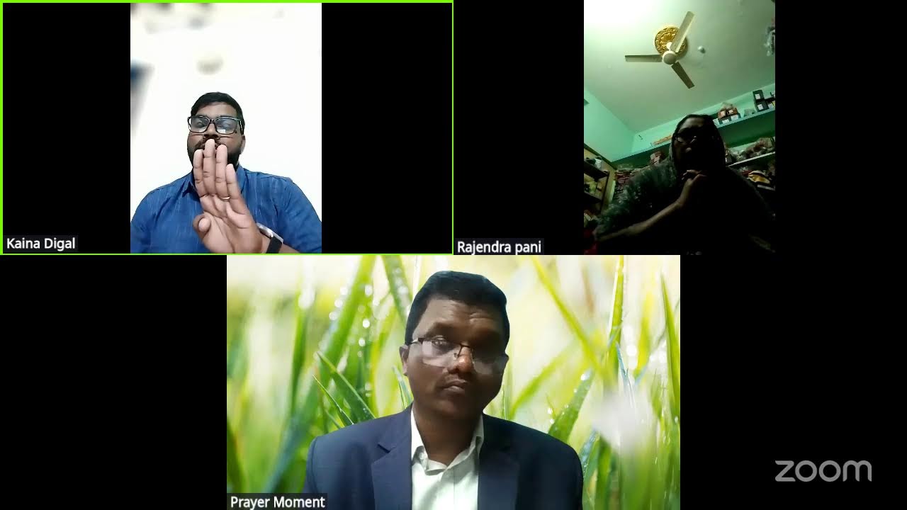 Prayer Moment's Personal Meeting Room