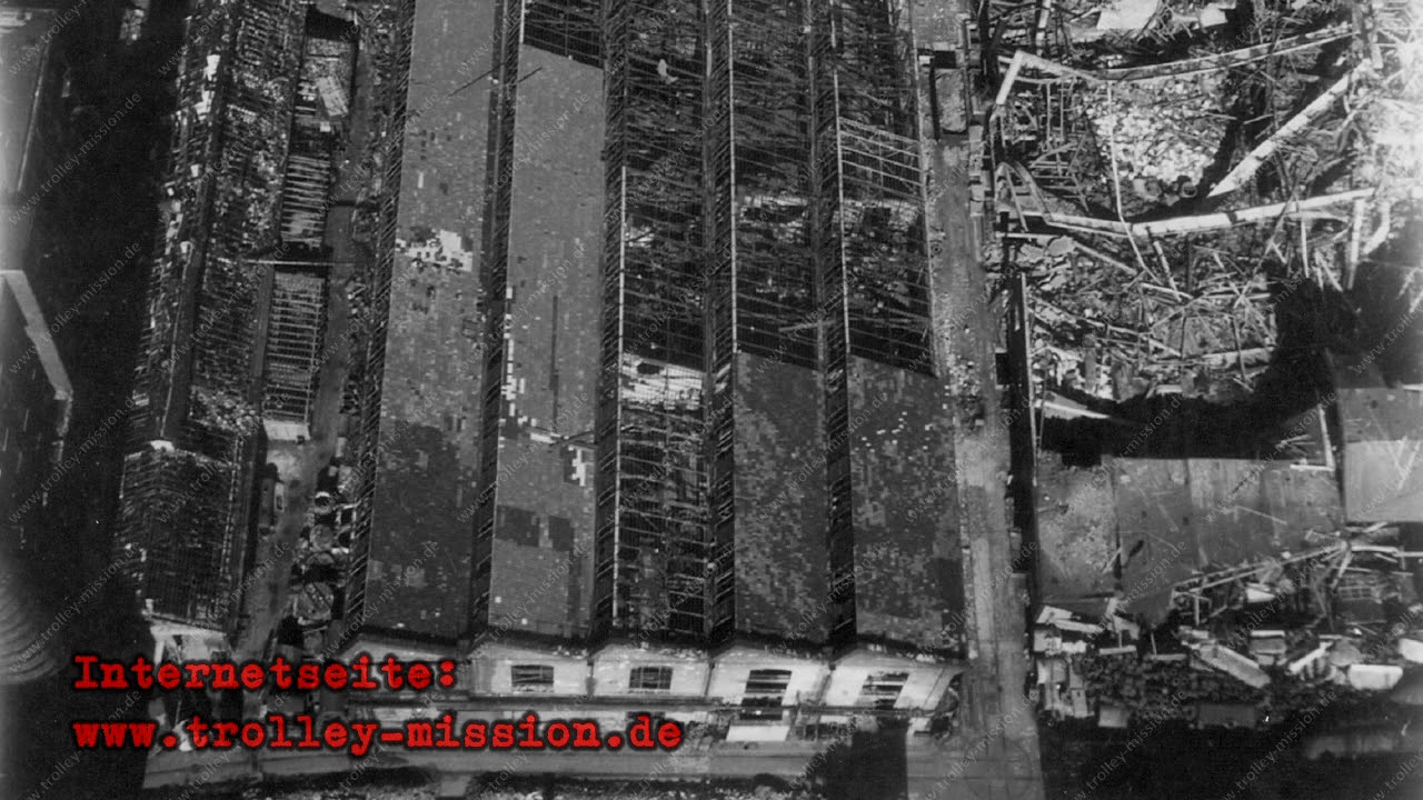 Ludwigshafen 1945 nach dem Weltkrieg: Luftaufnahmen und Luftbilder sowie historische Bilder
